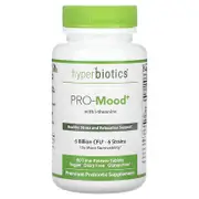 Hyperbiotics, Pro-Mood with L-Theanine, 6 Billion CFU, 60 Time-Release Tablets