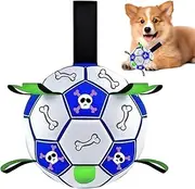 Herding Ball for Dogs - Pet Interactive Toy Dog Herding Ball,Portable Small Medium Large Breeds Entertainment Companion for Beach Park Tug of War Playing