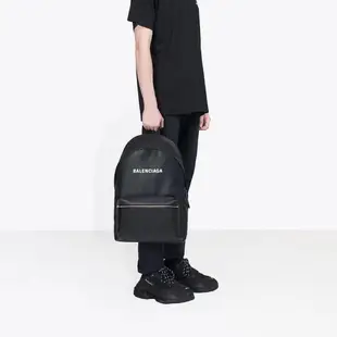 BALENCIAGA WHEEL BACKPACK 系列雙肩包 黑色