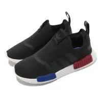 在飛比找PChome24h購物優惠-adidas 童鞋 NMD 360 C 中童 小朋友 黑 白