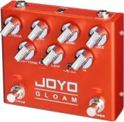 Bass Guitar Pedals Octave Fuzz Effect Pedal High Gain with Dual Independent Foot
