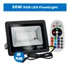 LED Flood Light 50W RGB Floodlight Color Changing Spotlight AU Plug Outdoor Lamp