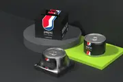 Samsung Pepsi Cover for Buds2 Pro (Midnight Black)