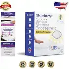 Cal King Waterproof Bamboo Mattress Protector - Bug Proof with EZ Zipper 72x84