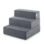 Zinus Pet Stairs Ramp Ladder - Charcoal - 3 Step