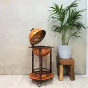 [Mango Trees] "Planet" Wooden Wine Stand 102cm Tall