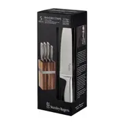 Stanley Rogers Banded Stripe 5 Piece Knife Block Set