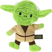 Star Wars Plush Yoda Figure Dog Toy | Soft Squeaky Dog Toy