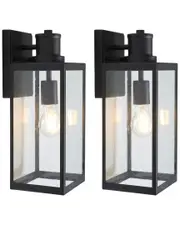 Safavieh Agni Set of Two 6.5in Outdoor Wall Sconces