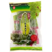 Tsuyamaya Pururi Matcha Azuki Agar Jelly Japanese Green Tea Sweets 津山屋 ぷるり 抹茶あずき