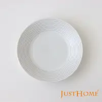 在飛比找momo購物網優惠-【Just Home】日本製線沐陶瓷7吋平盤/餐盤/點心盤(