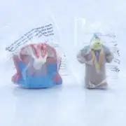 Applause Star Wars Rubber Toy Boss Nass & Jar Jar Binks Figures 3.5” KFC Lucas