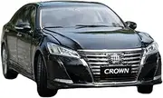 Scale Finished Model Car Alloy Diecast 1:18 for Toyota Crown 2015 Crown Car Simulation Metal Model Collection Car Gift Souvenirs Miniature Replica Car