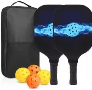 Franklin Sports X-40 Pickleballs,Pickleball-Paddles-Set of 2 Rackets with Balls