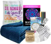 Get Well Gift Of Comfort Tote with Blanket - Perfect Get Well Soon Gifts for Wom
