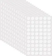 uxcell 900pcs Sticky Tack for Wall Hanging, Removable Adhesive Poster Putty, Double-Side Mounting Putty for Hanging Pictures and Museum Art (15mm)