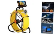 Sewer Camera 100FT,8500mAH JQKJCAM Drain Pipe 30M/98.4FT 23MM/0.9In 4.3DVR
