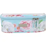 Wicked Sista Sienna Fleur Women's Rectangle Brush Cosmetic Bag Makeup Case