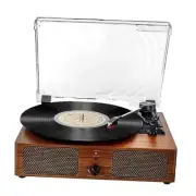 Record Player Bluetooth Turntable for Vinyl with Speakers & USB Player,Vinyl