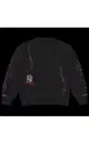 Cactus Jack Sweater Men Large L Black CactusWorld Stitched Crewneck Travis Scott