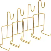 4 Pcs Wall Mug Rack Coffee Pod Holder Cup Scratch-free Drying