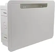 Peakloong 9 Inch in-Wall TV Media Box-Recessed TV Outlet&Network Enclosure for //Fire/One Connect