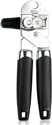 Manual Heavy Duty Can Opener 3-in-1 Can Bottle Opener Classic Stainless Steel