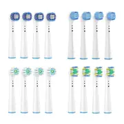 80pcs Electric Toothbrush Replacement Heads Compatible with Oral B
