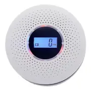 Nighthawk Carbon Monoxide Detector & Propane, Natural, & Explosive Gas Detector, Ac-plug-in With Battery Backup, Digital Display , White