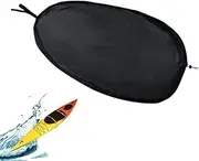 Kayak Protective Cover - Kayak Cockpit Cover, Canoe Cockpit Cover | Canoe and Kayak Protective Cover, Outdoor Kayak Storage, Weather Resistant Fabric