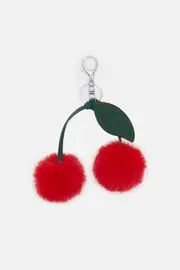 Plush Cherry Bag Charm