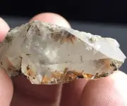 Quartz With Inclusions Of Golden Rutiles (Sagenite) From Zagi Mountains Pakistan