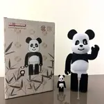 BE@RBRICK BEARBRICK CLOT PANDA 陳冠希 CLOT PANDA 熊貓 400% 100%