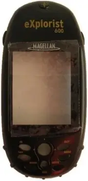 Magellan Explorist 600 Handheld GPS Replacement Front Cover Plastics - NEW