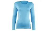 Rhino Womens/Ladies Sports Baselayer Long Sleeve (Pack of 2) (Light Blue) - UTRW7018