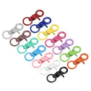 Swivel Clasps Lanyard Snap Hook, 44mm Lobster Clasp for DIY, Set of 14 Colors