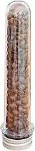 Coffee Bean Tubes - Coffee Single Dose Tubes | 60ml Clear Storage Container with Lids for CoffeeBar Tea Station Home Use Bean Keeper Vials for Baristas RoastersEspresso Enthusiasts