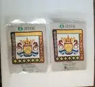 1 SEALED 9"x9" Crystal Cruises Camelot Pillow Top Needlepoint Kit Alice Peterson