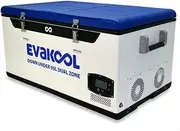 EvaKool Down Under Dual Zone Fridge/Freezer, 95 Liter Capacity