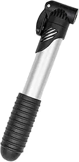 Mini Portable Bicycle Bike Pump Shock Absorber Tire Pressure Gauge Inflator