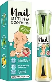 Stop Nail Biting Polish, Anti Nail Biting Nail Polish, Nail Biting Prevention, 10ml Bitter Tasting Anti-Biting Liquid Nail Polish, Discourages Nail Biting and Thumb Sucking For Children