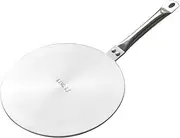 KING.LJ Heat Diffuser Induction Plate 9.45in Stainless Steel for Gas, Glass, Induction Cooking