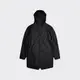 RAINS Long Jacket W3_01 Black經典基本款加長版防水外套/ 黑 eslite誠品