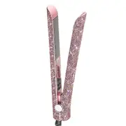 Professional Straightener and Curler, DORISILK Titanium flat iron Diamond Straightener, 2 in 1 straight curler style392