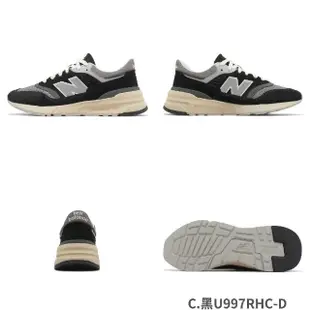 【NEW BALANCE】休閒鞋 997R 男鞋 女鞋 復古 麂皮 反光 運動鞋 NB 紐巴倫(U997RHC-D)