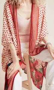 Anthropologie Bl-nk Aviriska Kimono Floral - One-Size - NWT