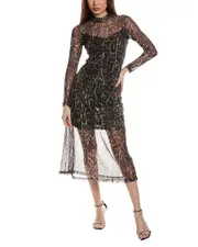 AllSaints Hanna Mesh Dress