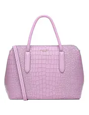 [Radley] Liverpool Street 2.0 Faux Croc Medium Zip-Top Multiway Bag in Sugar Pink