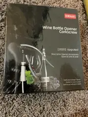 Wine Bottle Opener Corkscrew Kit Stainless Steel Corkscrew Wine Stopper