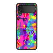 Galaxy Z Flip4 Impact Hinge Case Camo by Matthew Langille
